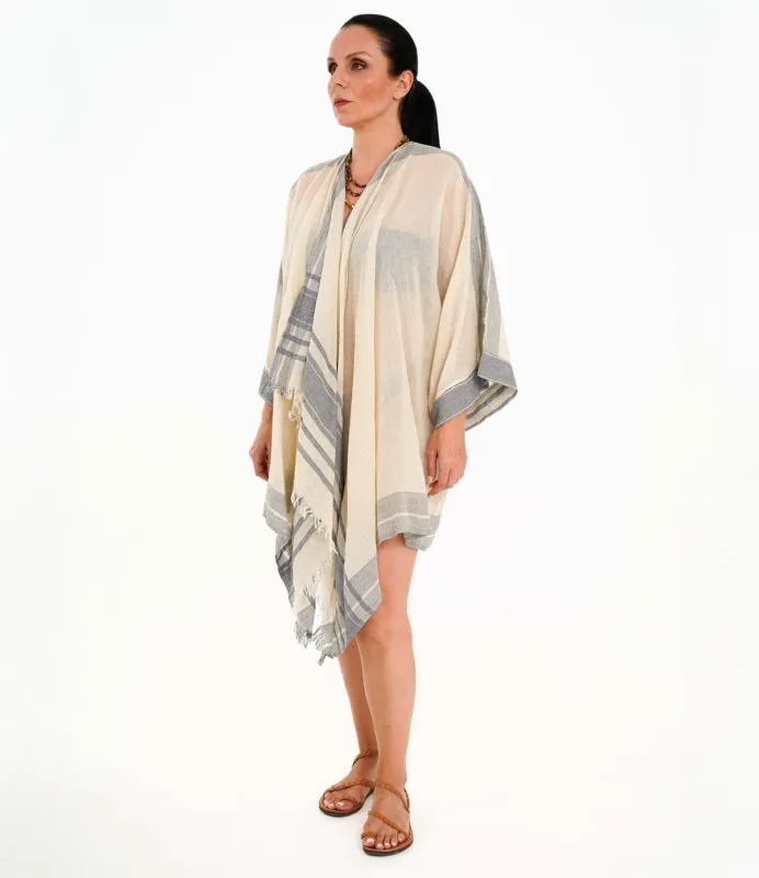 Παρεό/Μπουρνούζι/Πουκαμίσα, Μπέζ NILE