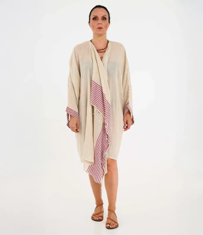 Παρεό/Μπουρνούζι/Πουκαμίσα, Μώβ DERVISH